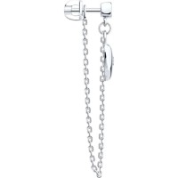 Серьга SOLOVOV JEWELRY 94170363 1,6g фото №3 — интернет-магазин Desire.md