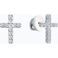 Cercei SOLOVOV JEWELRY 94-222-02051-1 0,89g imaginea #2 — magazin online Desire.md