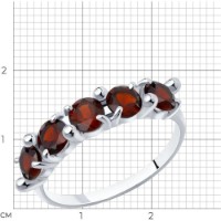 Inel SOLOVOV JEWELRY 94-310-00346-2 s.17 1,83g imaginea #2 — magazin online Desire.md