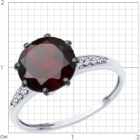 Inel SOLOVOV JEWELRY 94-310-02040-1 s.17,5 2,12g imaginea #4 — magazin online Desire.md