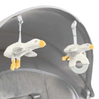 Leagăn electric Kinderkraft Tulsy Grey (KBTULS00GRY0000) imaginea #2 — magazin online Desire.md