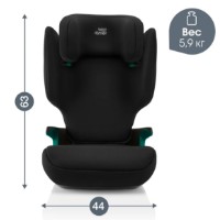 Scaun auto pentru copii Britax-Romer Discovery Plus 2 Space Black imaginea #8 — magazin online Desire.md