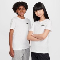 Tricou pentru copii Nike Sportswear White, s.M