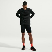 Мужской лонгслив Nike Stride Aero-Fit 1/2 Zip Black, s.M фото №3 — интернет-магазин Desire.md