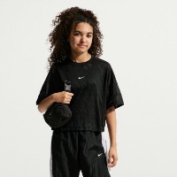 Tricou pentru copii Nike Sportswear Mesh Cover-Up Dance Top Black, s.L