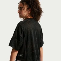 Tricou pentru copii Nike Sportswear Mesh Cover-Up Dance Top Black, s.M imaginea #6 — magazin online Desire.md