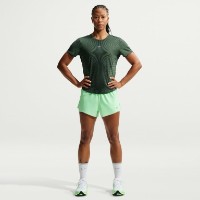 Tricou de dame Nike Swift Aero-Fit Black/Light Green Spark, s.M imaginea #3 — magazin online Desire.md