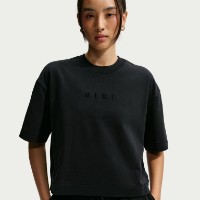 Tricou de dame Nike Sportswear Mod-Cropped Oversized Black, s.M imaginea #2 — magazin online Desire.md