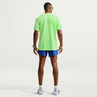 Tricou bărbătesc Nike Stride Aero-Fit Volt/Light Silver, s.XL imaginea #4 — magazin online Desire.md