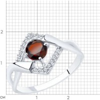 Inel SOLOVOV JEWELRY 94-310-00380-2 s.18 2,07g imaginea #4 — magazin online Desire.md