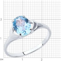 Inel SOLOVOV JEWELRY 94-310-00627-1 s.18 1,24g imaginea #2 — magazin online Desire.md