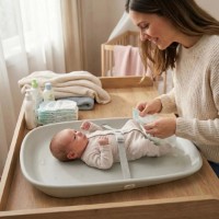Saltea de înfășat Moni Nuvia Pink imaginea #3 — magazin online Desire.md