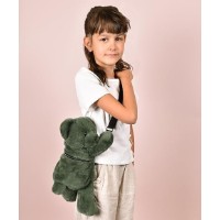 Geantă pentru copil Doudou Bear Green 30cm (DC4376) imaginea #2 — magazin online Desire.md
