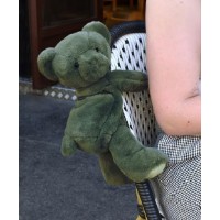 Geantă pentru copil Doudou Bear Green 30cm (DC4376) imaginea #3 — magazin online Desire.md