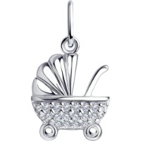 Pandantiv SOLOVOV JEWELRY 94-130-01164-1 0,78g imaginea #1 — magazin online Desire.md