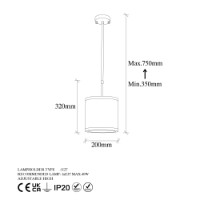 Люстра Opviq Way 11616 фото №6 — интернет-магазин Desire.md