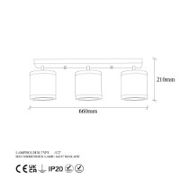 Люстра Opviq Way 11636 фото №7 — интернет-магазин Desire.md