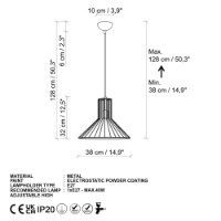 Lustră Opviq Tabut Mr 757-1 imaginea #8 — magazin online Desire.md