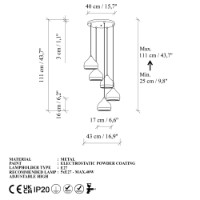 Люстра Opviq Yildo M-7006 фото №7 — интернет-магазин Desire.md