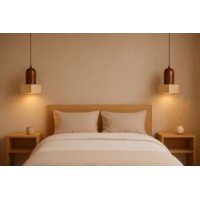 Lustră Opviq Suala Walnut