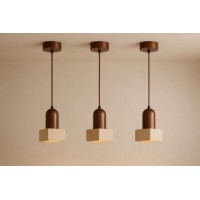 Lustră Opviq Suala Walnut imaginea #3 — magazin online Desire.md