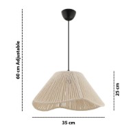 Люстра Opviq Sukne Ecru Black фото №3 — интернет-магазин Desire.md