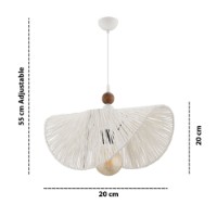 Lustră Opviq Taco W White Brown imaginea #3 — magazin online Desire.md