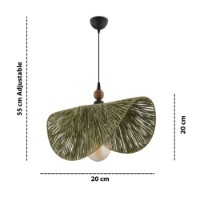 Люстра Opviq Taco W Green Brown фото №3 — интернет-магазин Desire.md