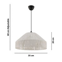 Люстра Opviq Tartan White Black фото №3 — интернет-магазин Desire.md