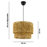 Lustră Opviq Vnoreny Camel Black imaginea #3 — magazin online Desire.md