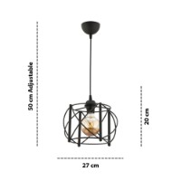 Люстра Opviq Strazci Black фото №3 — интернет-магазин Desire.md