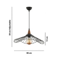 Люстра Opviq Vejce Black Brown фото №3 — интернет-магазин Desire.md