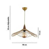 Lustră Opviq Vejce Gold Brown imaginea #3 — magazin online Desire.md