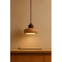 Люстра Opviq Round Walnut