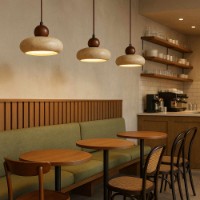 Люстра Opviq Round Walnut фото №4 — интернет-магазин Desire.md