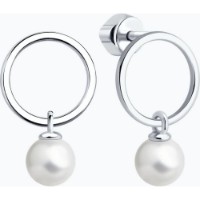 Cercei SOLOVOV JEWELRY 94-122-02350-1 1,78g imaginea #2 — magazin online Desire.md