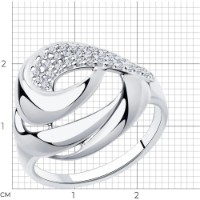 Inel SOLOVOV JEWELRY 94-110-00729-1 s.17,5 2,66g imaginea #2 — magazin online Desire.md