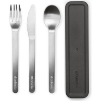 Походные столовые приборы Brabantia Make&Take 3pcs Dark Grey