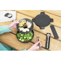 Походные столовые приборы Brabantia Make&Take 3pcs Dark Grey фото №6 — интернет-магазин Desire.md