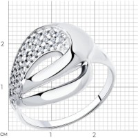 Inel SOLOVOV JEWELRY 94-110-00691-1 s.18 2,46g imaginea #2 — magazin online Desire.md