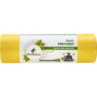 Saci pentru gunoi EcoFriend 120L 10pcs Yellow