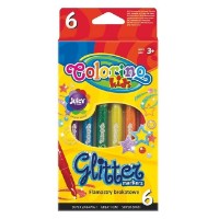 Набор фломастеров Colorino Glitter 6pcs (65641PTR)