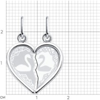 Pandantiv SOLOVOV JEWELRY 94100028 1,15g imaginea #2 — magazin online Desire.md