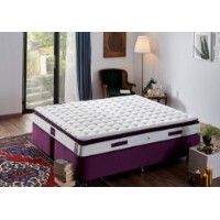 Saltea ortopedica Hanah Home Purple 150x200 cm Double Size Padded Soft Mattress imaginea #2 — magazin online Desire.md
