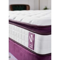 Saltea ortopedica Hanah Home Purple 150x200 cm Double Size Padded Soft Mattress imaginea #4 — magazin online Desire.md