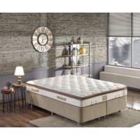 Saltea ortopedica Hanah Home Queen 150x200 cm Double Size Padded Firm Mattress