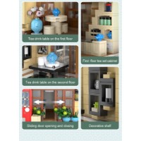 Set de construcție CaDa Japanese Kissaten Tea Shop (C66010W) imaginea #5 — magazin online Desire.md