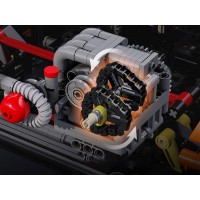 Set de construcție CaDa Mazda 787B (C61502W) imaginea #5 — magazin online Desire.md