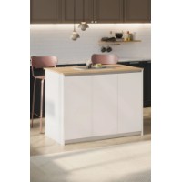 Обеденный стол Bofigo 34-18-41 Sapphire Oak/White фото №9 — интернет-магазин Desire.md