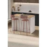 Обеденный стол Bofigo 34-18-41 Sapphire Oak/White фото №2 — интернет-магазин Desire.md